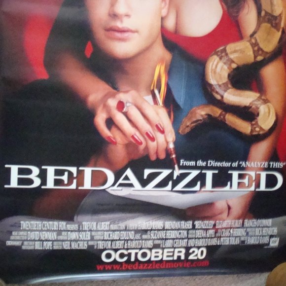 BEDAZZLED - MOVIE BANNER WITH BRENDAN FRASER AND ELIZABETH HURLEY - Picture 4 of 5